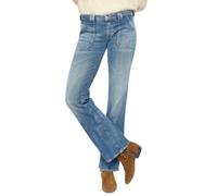 Jean Large Flare - LE TEMPS DES CERISES - Bleu - Skinny - Taille standard - Femme 32