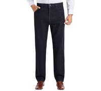 Jean Large Homme - Pantalon en Denim décontracté Coupe Droite pour Homme modèle Classique à la Taille Haute pour Un Style automnal Intemporel et Une durabilité exceptionnelle Quotidien