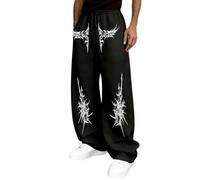 Jean Large Rose Pyjama Escalade Brut cru Vintage Français Grosses Cropped Dechiré Long Pyjamas Chinois Braguette Pont Complet Vêtements Meilleure Léopard Quoi