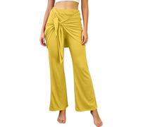 Jean Large Taille Basse Lin Elastique Jogpant Évasé Décontracté Imperméable Bicolore Training Original Tissu Sexy Escalade Muscu Charpentier du Anthracite Broderie 38 Milano