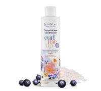 Jean & Len Après-shampooing Boucles de Rêve Eau de Riz & Açaí, 300 ml | Pour cheveux bouclés & ondulés, combat les frisottis et apporte de la souplesse, sans parabènes ni silicones