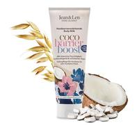 Jean & Len Body Milk Ceramide Complex & huile de coco, riche, renforce la barrière cutanée, parfum coco, pour peaux sèches à très sèches, sans parabènes ni silicones, 250 ml