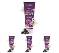Jean & Len Crème de douche mystique Cassis & Fleur blanche, nettoie la peau en douceur, pour les peaux sèches, parfum de cassis et de fleur de jasmin, sans parabènes ni silicones, végétalien, 250 ml