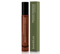 Jean & Len Eau de Toilette Bergamote & Bois de cèdre, parfum épicé et pétillant, mini-flacon pratique, idéal pour les déplacements, flacon en verre minimaliste, 10 ml