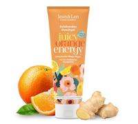 Jean & Len Gel Douche Orange & Gingembre, pH idéal pour la peau, expérience de douche rafraîchissante, avec extrait d'orange et de gingembre, pour une peau douce, gel douche végétalien, sans parabène