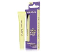 Jean & Len Lip Treatment Sugar Clear, soin des lèvres pour peaux sensibles avec fini gloss transparent, aux céramides & panthénol, renforce la barrière cutanée, vegan, 10 ml