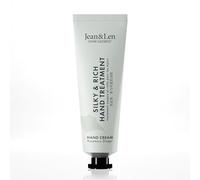 Jean & Len Mini Silky & Rich Hand Treatment Rosemary & Ginger, format voyage pratique, pour des mains douces, mini crème mains, sans parabènes & silicones, 30 ml