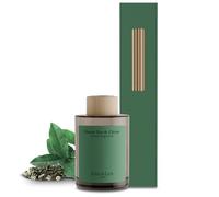 Jean & Len Scented Room Diffusor Green Tea & Citrus, parfum d'ambiance à bâtonnets en rotin, 6 semaines de parfum agréable, combinaison olfactive revitalisante, végane, 100 ml