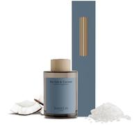 Jean & Len Scented Room Diffusor Sea Salt & Coconut, parfum d'ambiance à bâtonnets en rotin, 6 semaines de parfum agréable, combinaison olfactive sensuelle, végane, 100 ml