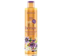 Jean & Len Shampooing à l'huile de monoï et fruit de la passion, pour cheveux secs et frisottis, avec complexe d'huiles et extrait de fruit, apporte souplesse et brillance, végan, 300 ml