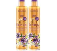 Jean & Len Shampooing Huile de Monoï & Fruit de la Passion, vegan, 300 ml (Lot de 2)