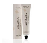 Jean & Len Silky & Rich Treatment Cardamom & Tonka, tube en aluminium 100% recyclable (sans couvercle), crème riche pour les mains, laisse les mains douces, sans parabènes ni silicones, 75 ml