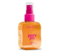 Jean & Len Spray pour le corps Pure Joy, parfum chaud et ensoleillé à la fleur de Tahiti, coco & caramel, inspiré de l'été brésilien, avec panthénol & extrait de fleur de Tahiti, vegan, 100 ml