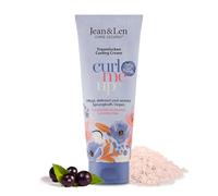 Jean & Len Traumlocken Curling Cream Crème à l'eau de riz et à la baie d'açaï, pour cheveux bouclés et naturellement ondulés, curly girl friendly, définit et redonne du rebond, crème bouclée