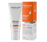 Jean & Len Ultimate Glow Cream, idéal pour tous les types de peau, assure un grain de peau éclatant, avec dérivé de vitamine C, crème pour le visage sans parfum et végétalienne, 50 ml