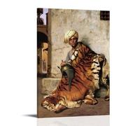 Jean-Léon GérômeArt Impression sur toile de peintures à l'huile Reproduction moderne sur toile Abstrait Paysage Photos imprimées sur toile Décoration murale pour la maison ou le bureau Style cadre 20