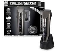 JEAN LOUIS DAVID Tondeuse Pro Hair Clipper sans fil rechargeable - 20 hauteurs d