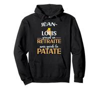 JEAN-LOUIS Retraite idee cadeau pot de depart Homme Sweat à Capuche