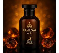 Jean Lowe Noir - Eau de Parfum Homme - Parfum Élégant & Intense - Notes Boisées, Epicées & Fraîches - Flacon 100 ml
