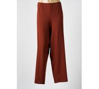 jean marc philippe pantalons femme de couleur marron