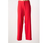 jean marc philippe pantalons femme de couleur rouge 48