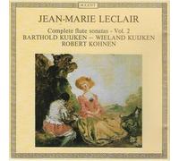 Jean-Marie Leclair : Complete Flute Sonatas - Vol. 2