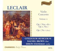 Jean Marie Leclair: Concertos pour violon, Volume 2