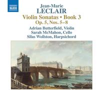 Jean-Marie Leclair Jean-Marie Leclair: Violin Sonatas - Book 3 (CD) Album