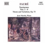 Jean Martin - Nocturnes 1-6 / Theme & Variations [Compact Discs]