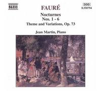 Jean Martin - Nocturnes 1-6 / Theme & Variations [Compact Discs]
