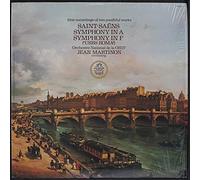 JEAN MARTINON - saint-saens: symphonies in a & f LP