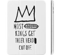 Jean-Michel Basquiat Étui Pour Ipad 2020 (10.2in) Avec Porte-Stylo, Résistant Aux Chocs, Mise En Veille/Réveil Automatique, Coque De Protection Transparente À Trois Volets