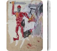 Jean-Michel Basquiat Étui Pour Ipad 2020 (10.2in) Avec Porte-Stylo, Résistant Aux Chocs, Mise En Veille/Réveil Automatique, Coque De Protection Transparente À Trois Volets