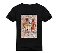 Jean Michel Basquiat Mens O-Neck Custom Summer Tee Shirt Size S-3XL