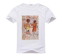 Jean Michel Basquiat Mens O-Neck Custom Summer Tee Shirt Size S-3XL
