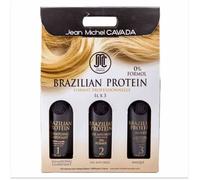 Jean Michel Cavada Brazilian Proteine Shampoing 150ml + Gel Anti Frizz 150ml + Masque 150ml