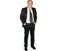Jean-Michel Delpech (Suit) Silhouette en Carton Taille Mini