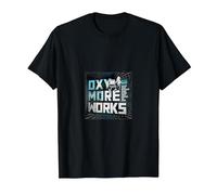 Jean-Michel Jarre Logo Oxymore Reworks T-Shirt, Homme, Noir, M