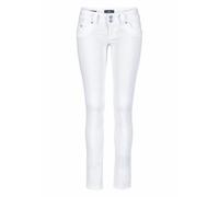 LTB Jeans - Femme - Molly - Taille Basse - Jean Slim fit - Pantalon, Blanc., 29W / 32L