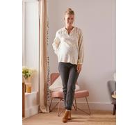 VERTBAUDET Jean mom de Grossesse Bandeau sans Couture Gris 44