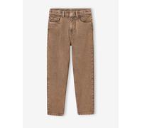Jean Mom surteint fille cappuccino 6A