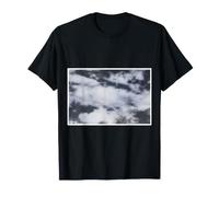 Jean Motell - des Nuages monochromes remplissent Le Ciel avec Un Oiseau T-Shirt