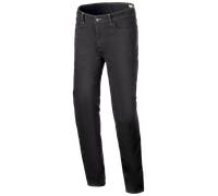 Alpinestars Cult-8 Stretch Denim Pantalon textile de moto, noir, taille 31 pour homme