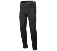Jean Moto Alpinestars Radium V2 Denim Rinse Noir Rincé33 Noir Rincé