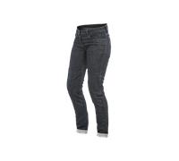Jean Moto Femme Dainese Denim Slim Noir26 Noir