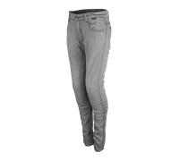 Jean Moto Femme GMS Rattle Gris clairW28 x L30 Gris clair