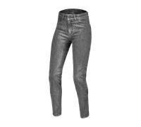 Jean Moto Femme Macna Janice Gris32 court Gris