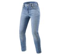 Revit Shelby 3 Skinny Jeans de moto pour femmes, bleu, taille 26 30