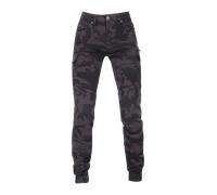 Richa Apache, pantalons cargo femmes 34 Noir/Gris Foncé Noir/Gris Foncé