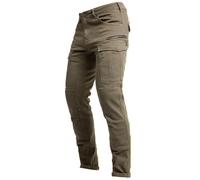 Jean Moto John Doe Defender Pour Hommes (Olive) Taille: W34/L32